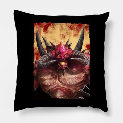 Diablo Throw Pillow Official Haikyuu Merch