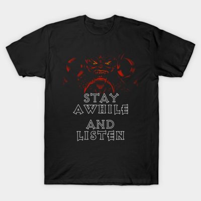 Stay A While And Listen T-Shirt Official Haikyuu Merch