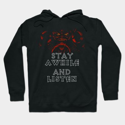 Stay A While And Listen Hoodie Official Haikyuu Merch