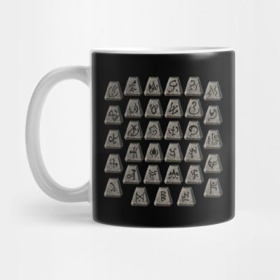 Old School Runes Mug Official Haikyuu Merch