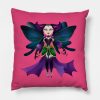 Butterfly Demon Throw Pillow Official Haikyuu Merch