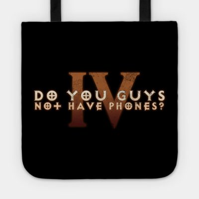 Do You Guys Not Have Phones Diablo Meme Shirt Tote Official Haikyuu Merch