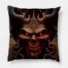 Demon Face Throw Pillow Official Haikyuu Merch