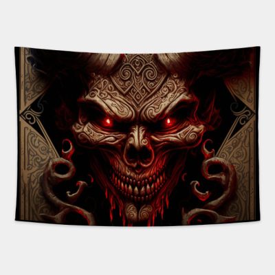 Demon Face Tapestry Official Haikyuu Merch