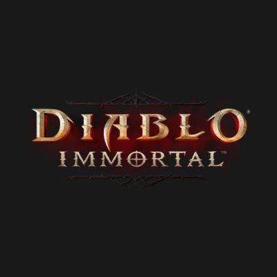 Diablo Immortal Logo Crewneck Sweatshirt Official Haikyuu Merch