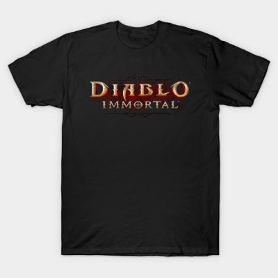 Diablo Immortal Logo T-Shirt Official Haikyuu Merch