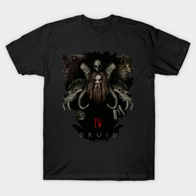 Diablo Iv Druid Crest T-Shirt Official Haikyuu Merch