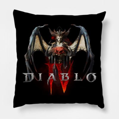 Diablo 4 Throw Pillow Official Haikyuu Merch