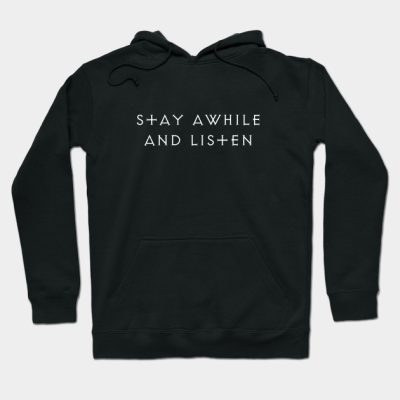 Diablo Stay Awhile And Listen Hoodie Official Haikyuu Merch