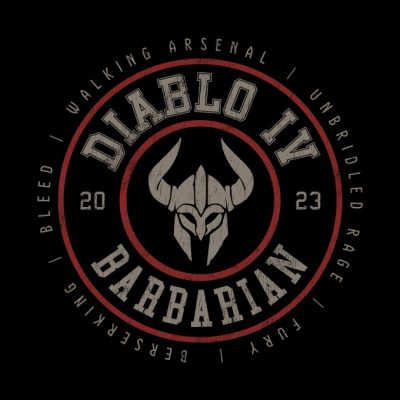 Diablo Iv Barbarian Tote Official Haikyuu Merch