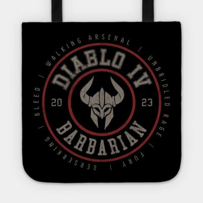 Diablo Iv Barbarian Tote Official Haikyuu Merch