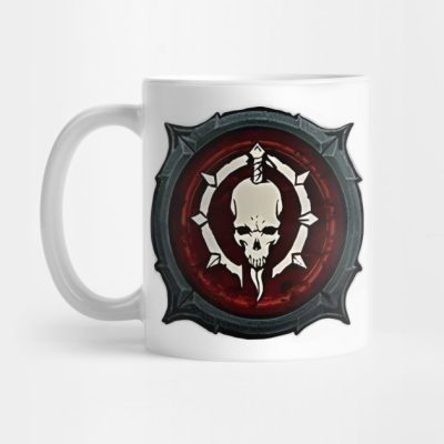 Diablo 4 Necromancer Emblem Mug Official Haikyuu Merch