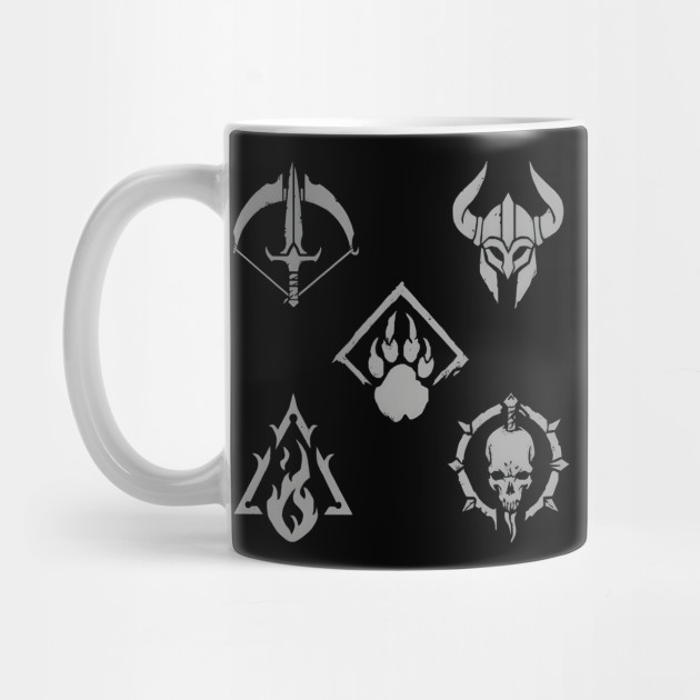 Diablo 4 Classes Mug Diablo Merch