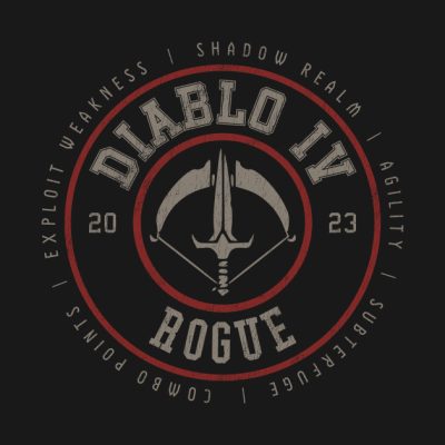 Diablo Iv Rogue T-Shirt Official Haikyuu Merch