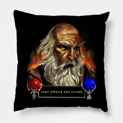 Stay Awhile And Listen Throw Pillow Official Haikyuu Merch