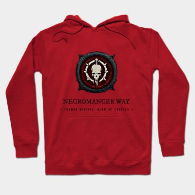 Diablo 4 Necromancer Quote Light Theme Hoodie Official Haikyuu Merch