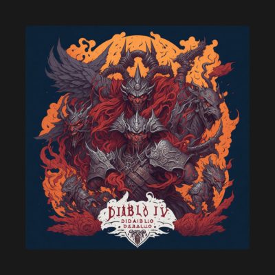 Diablo 4 Crewneck Sweatshirt Official Haikyuu Merch