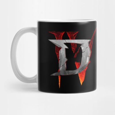 Diablo 4 Iv Remastered Logo Perfect Gift For Yours Mug Official Haikyuu Merch