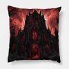 Diablo Tristram Cathedral Throw Pillow Official Haikyuu Merch