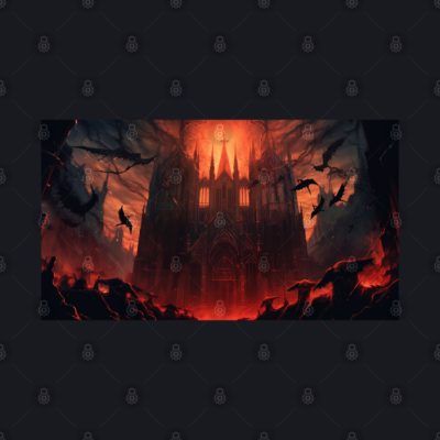 Diablo Tristram Cathedral Tapestry Official Haikyuu Merch