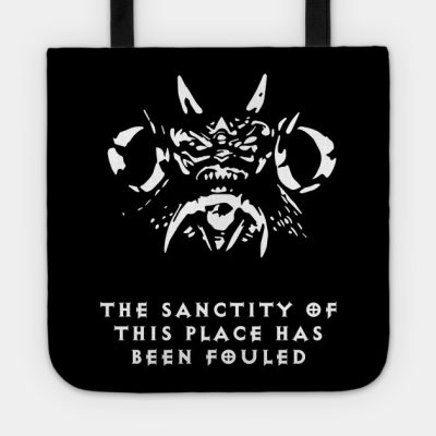 The Sanctity Of This Place Has Been Fouled Tote Official Haikyuu Merch