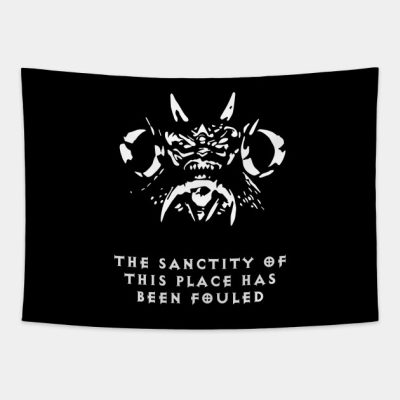 The Sanctity Of This Place Has Been Fouled Tapestry Official Haikyuu Merch