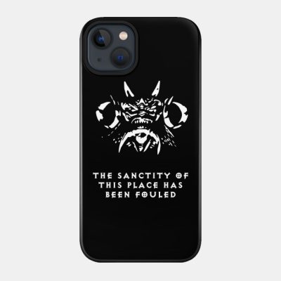 The Sanctity Of This Place Has Been Fouled Phone Case Official Haikyuu Merch