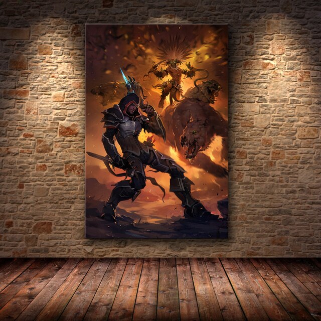 Cuadros Diablo Art Internet Cafe Style Home Decor Game Poster HD Print Canvas Wall Birthday Gift 8 - Diablo Merch