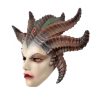 Game Diablo IV Lilith Devil Mask Cosplay Horror Demon Vampire Latex Masks Helmet Halloween Party Costume 3 - Diablo Merch