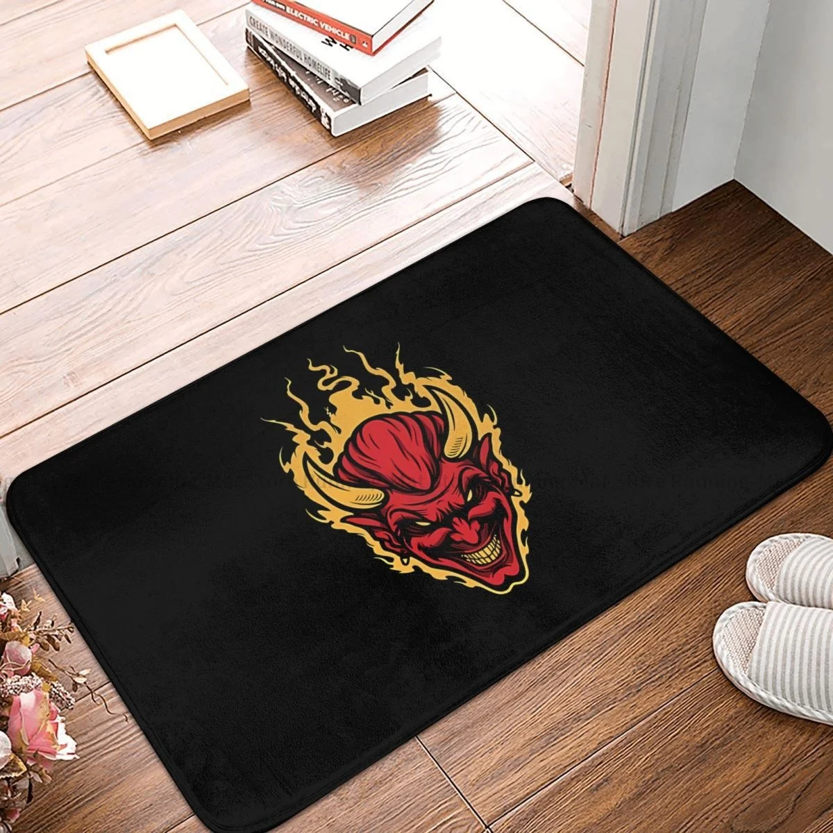 Diablo 4 Game Bedroom Mat Devil Designe Doormat Living Room Carpet Balcony Rug Home Decor - Diablo Merch