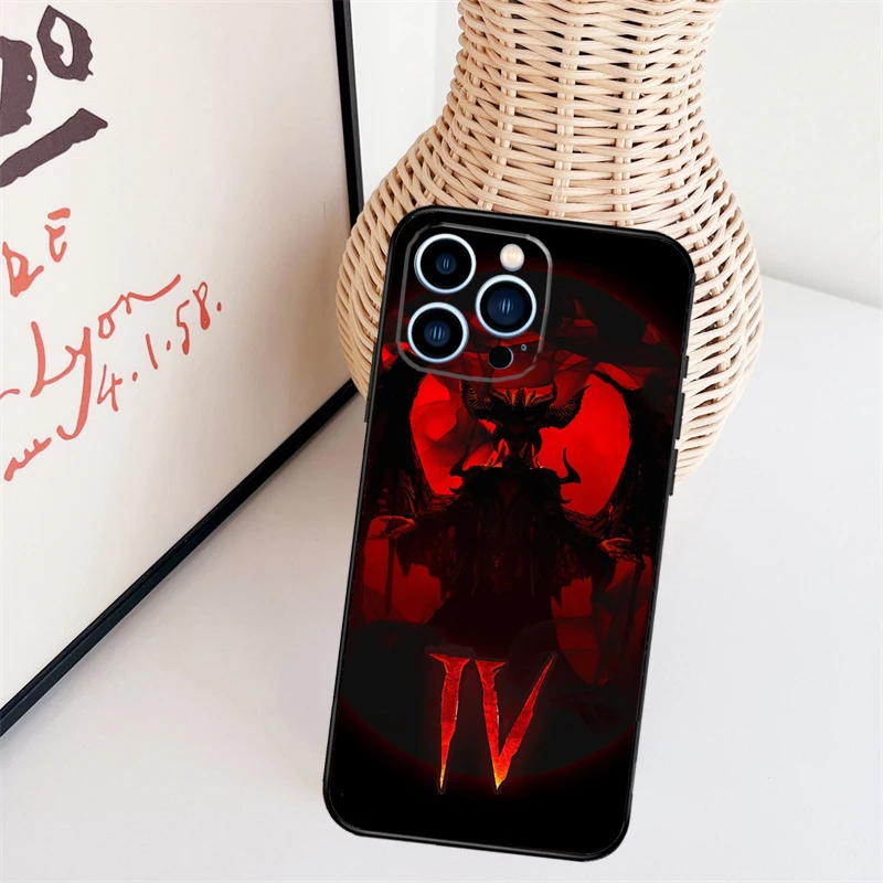 Game D Diablo 3 Case For iPhone 15 Pro 12 13 Mini 11 14 Pro Max 6 - Diablo Merch