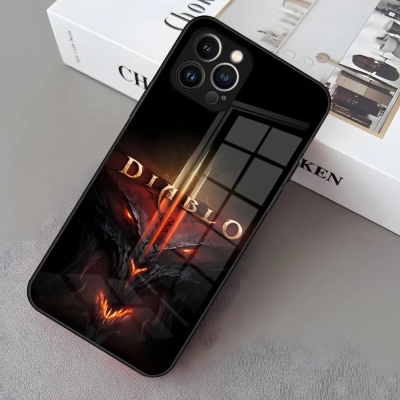 Hot Game Diablo Phone Case For Iphone 14 12 11 13 Pro Max Mini 8 X 3 - Diablo Merch