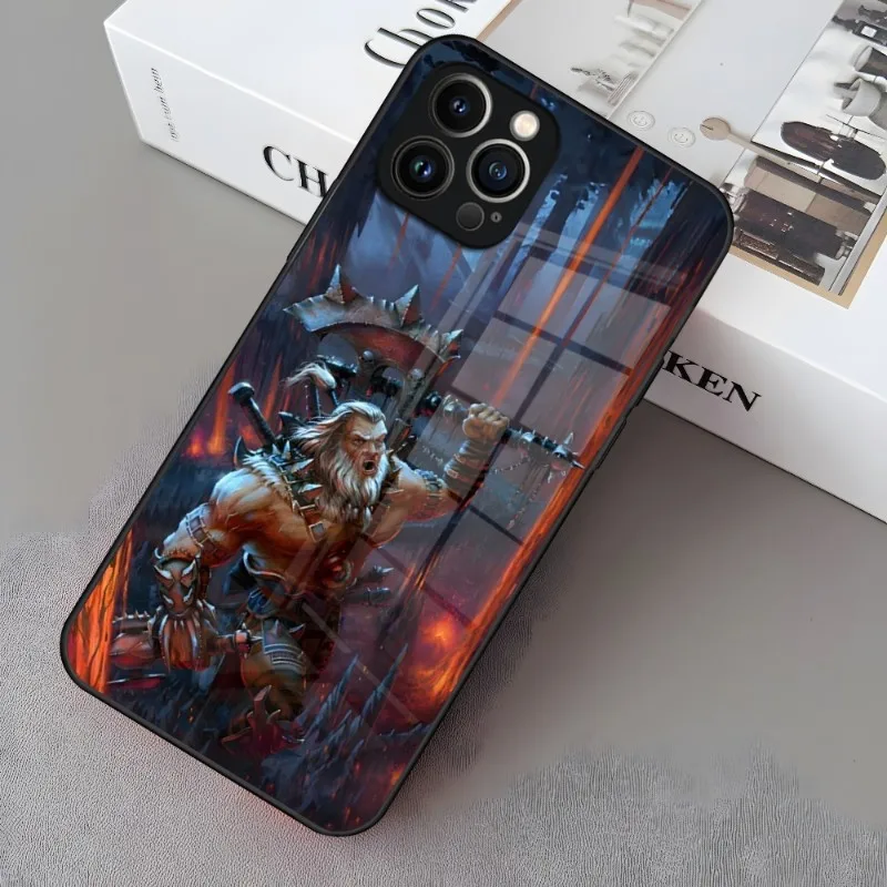 Hot Game Diablo Phone Case For Iphone 14 12 11 13 Pro Max Mini 8 X 8 - Diablo Merch