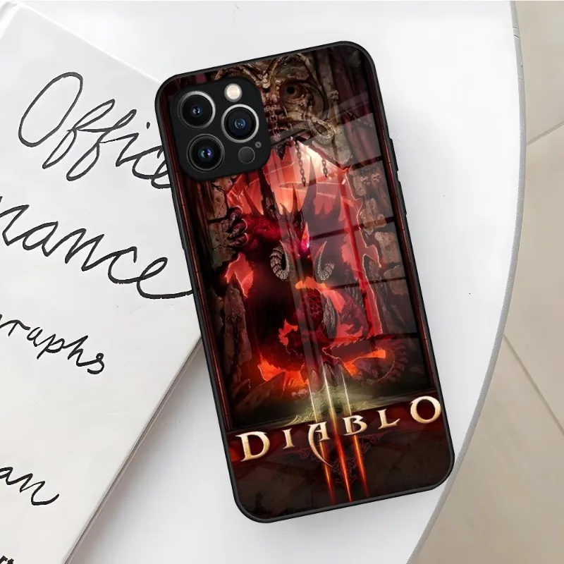 Hot Game Diablo Phone Case For Iphone 14 13 12 11 Pro Max Mini X Xr 2 - Diablo Merch