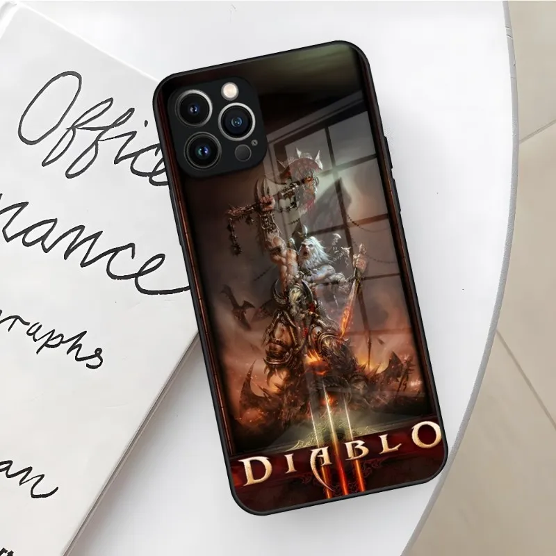 Hot Game Diablo Phone Case For Iphone 14 13 12 11 Pro Max Mini X Xr 3 - Diablo Merch