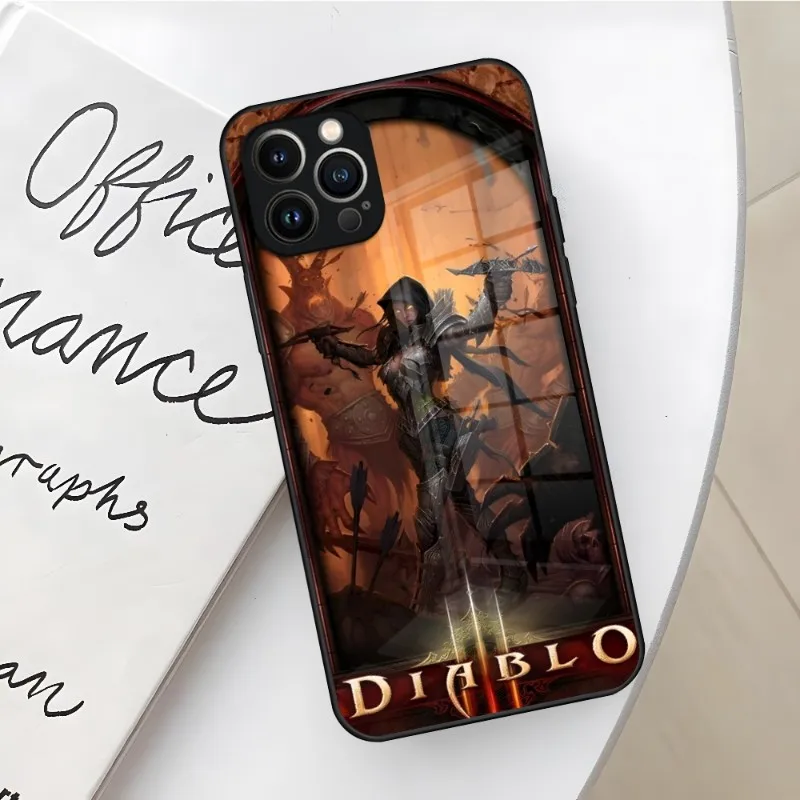 Hot Game Diablo Phone Case For Iphone 14 13 12 11 Pro Max Mini X Xr 4 - Diablo Merch