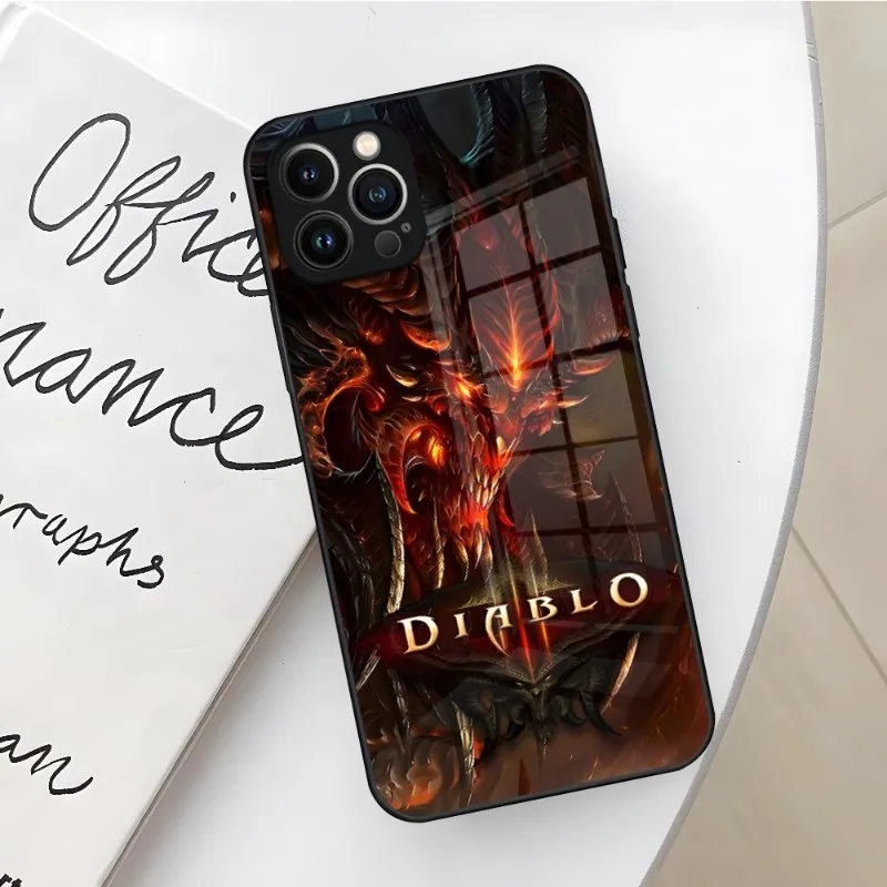 Hot Game Diablo Phone Case For Iphone 14 13 12 11 Pro Max Mini X Xr 5 - Diablo Merch