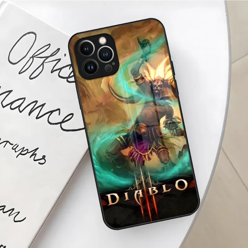 Hot Game Diablo Phone Case For Iphone 14 13 12 11 Pro Max Mini X Xr 7 - Diablo Merch