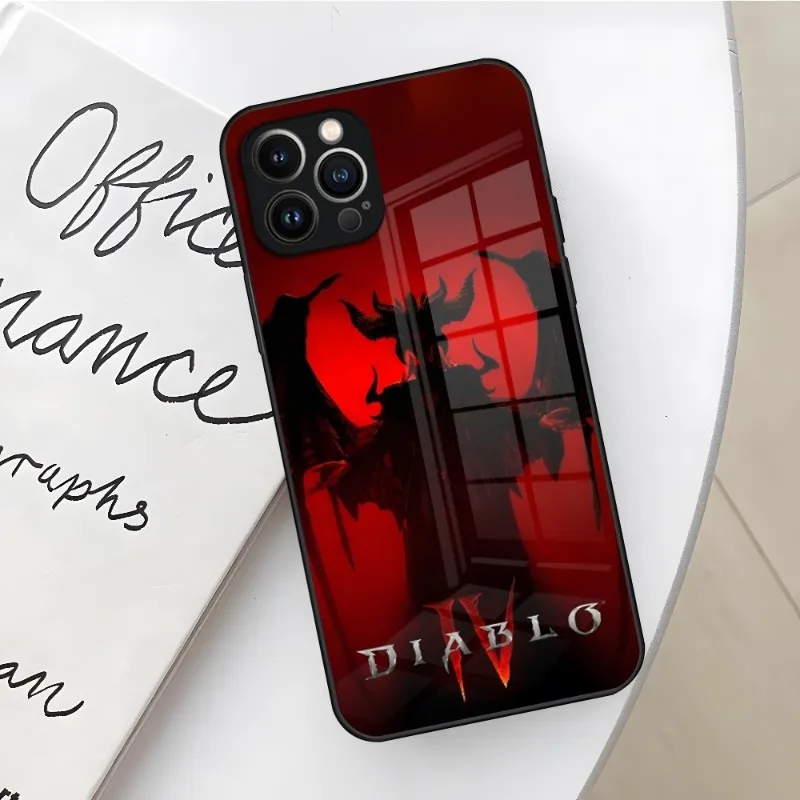 Hot Game Diablo Phone Case For Iphone 14 13 12 11 Pro Max Mini X Xr 8 - Diablo Merch