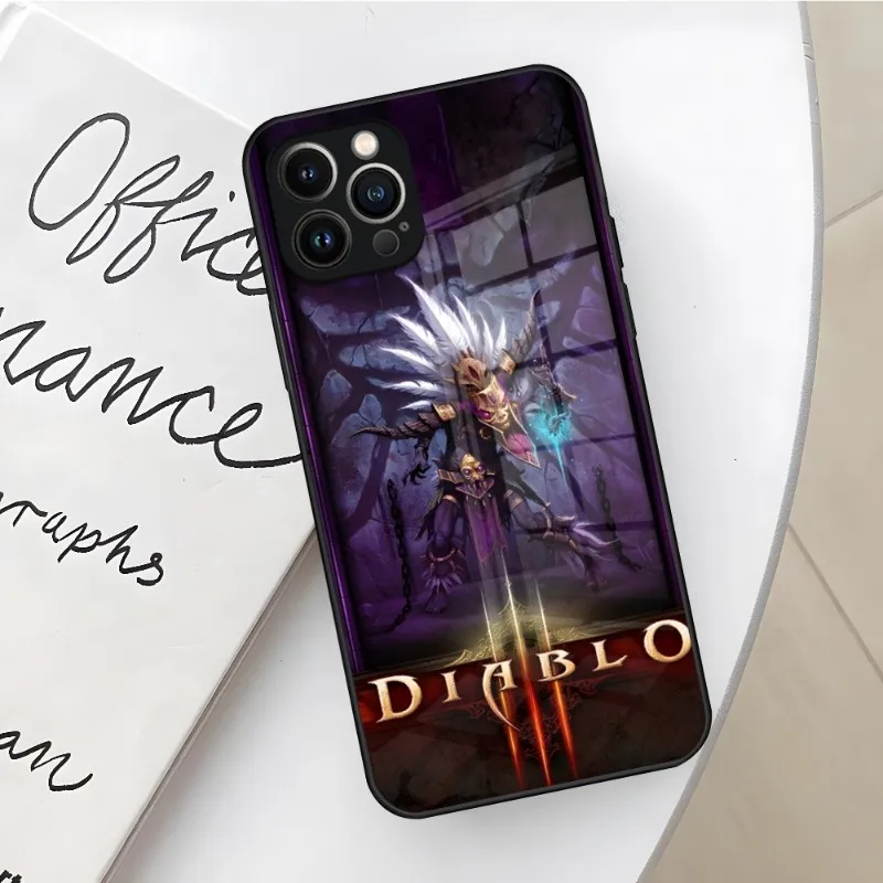 Hot Game Diablo Phone Case For Iphone 14 13 12 11 Pro Max Mini X Xr 9 - Diablo Merch