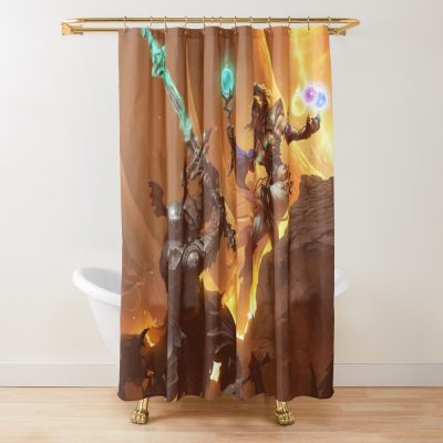 Diablo 4 Shower Curtain Official Diablo Merch