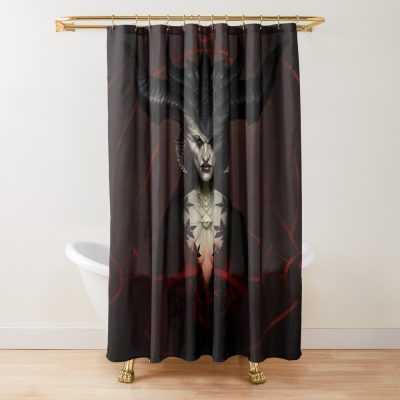 Diablo 4 Shower Curtain Official Diablo Merch