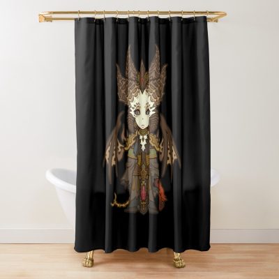 Diablo 4 Shower Curtain Official Diablo Merch