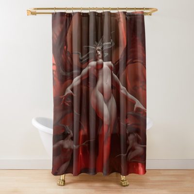 Diablo 4 Shower Curtain Official Diablo Merch