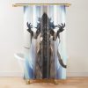 Diablo 4 Shower Curtain Official Diablo Merch