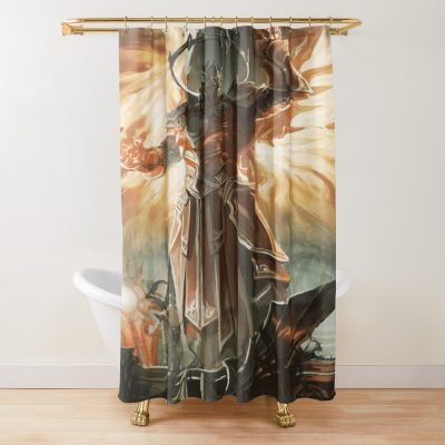 Diablo 4 Shower Curtain Official Diablo Merch