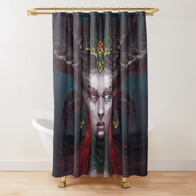 Diablo 4 Shower Curtain Official Diablo Merch